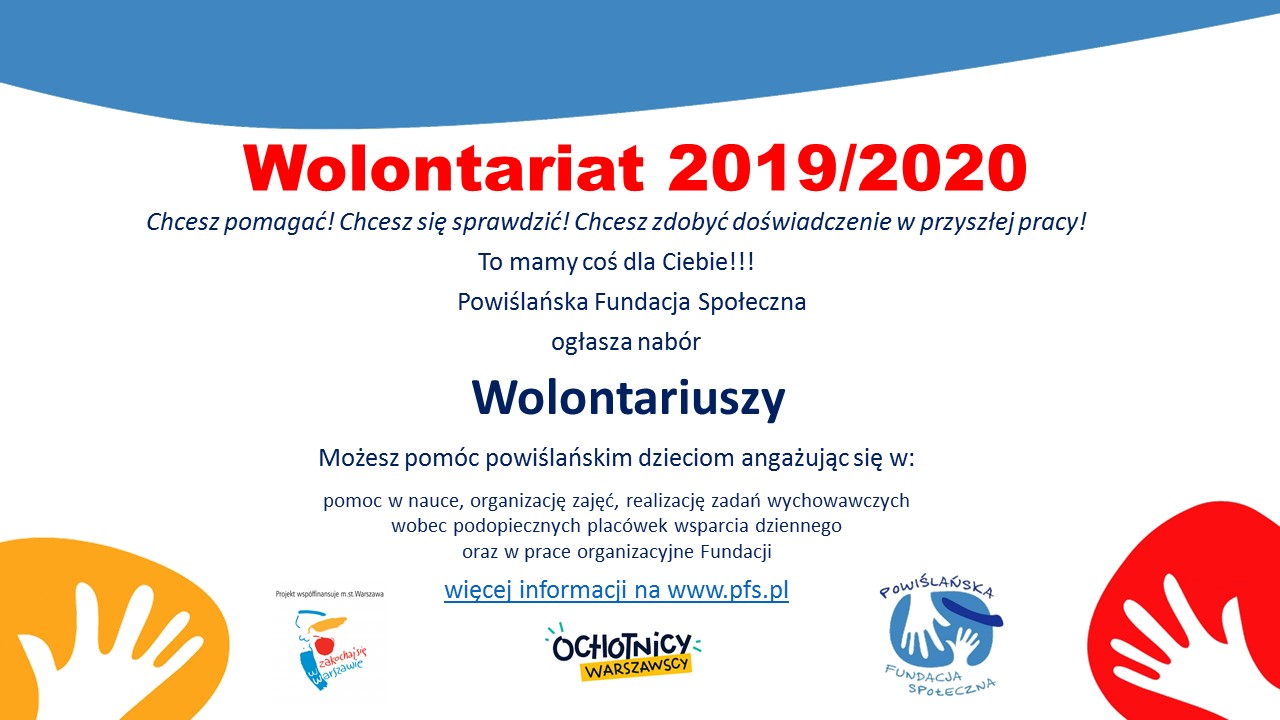 Wolontariusze na start!