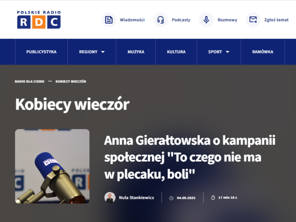 Powiślańska Fundacja Społeczna Nie zachowuj dystansu